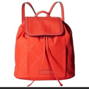 Vera Bradley Preppy Poly Nylon Backpack Orange
